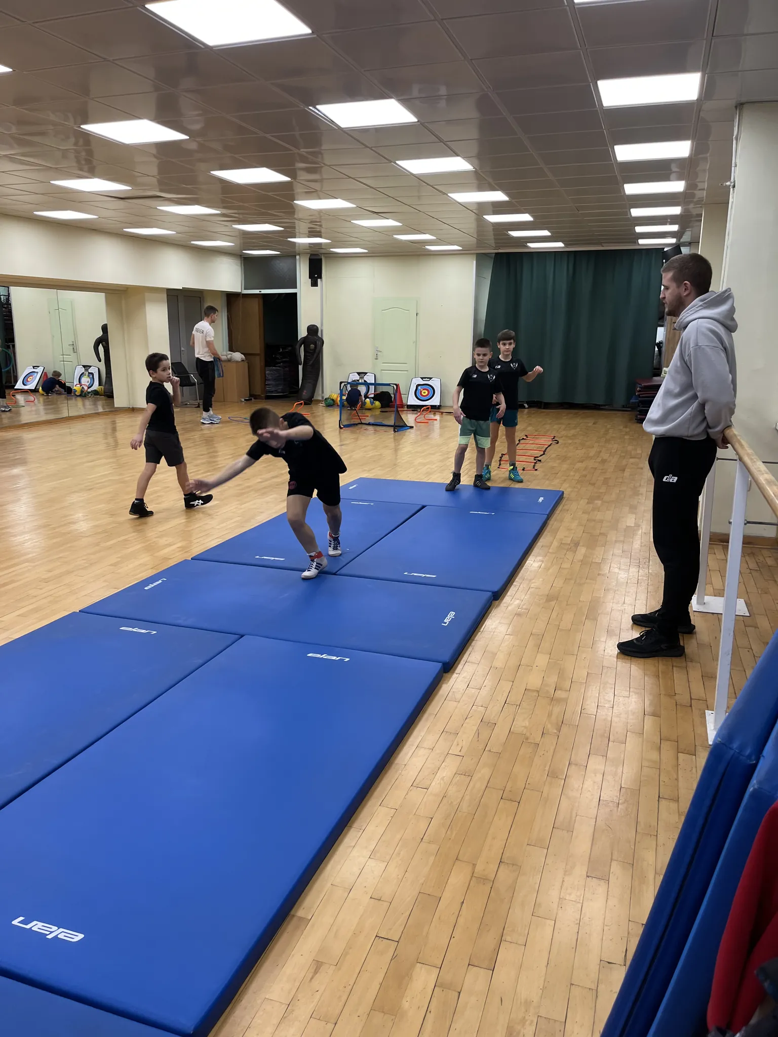 Program treninga - deca na treningu